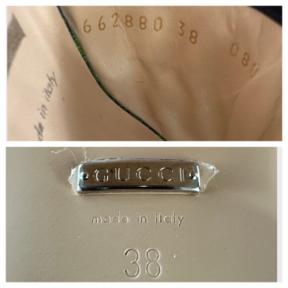 Gucci Monogram Multicolor Chunky Heels - Picture 5 of 7